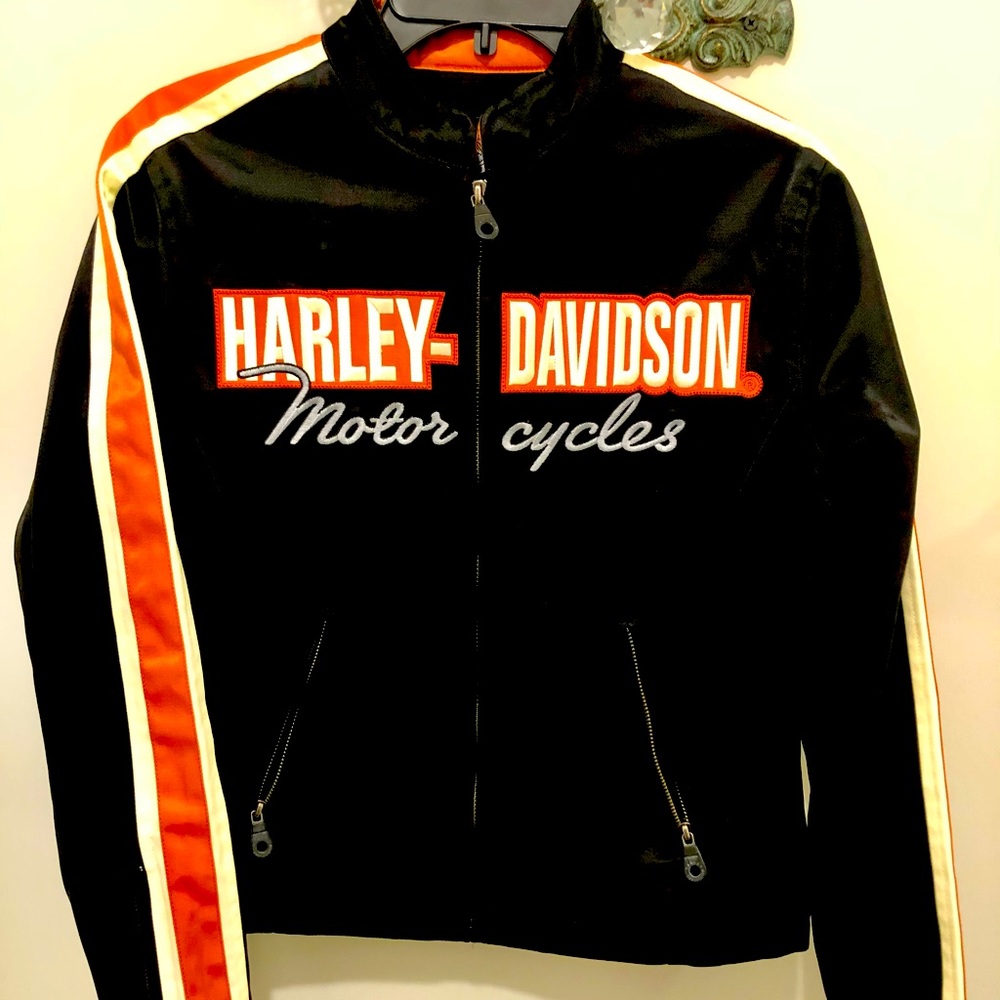Harley Davidson Women’s Ridin jacket Nylon Sz Smal